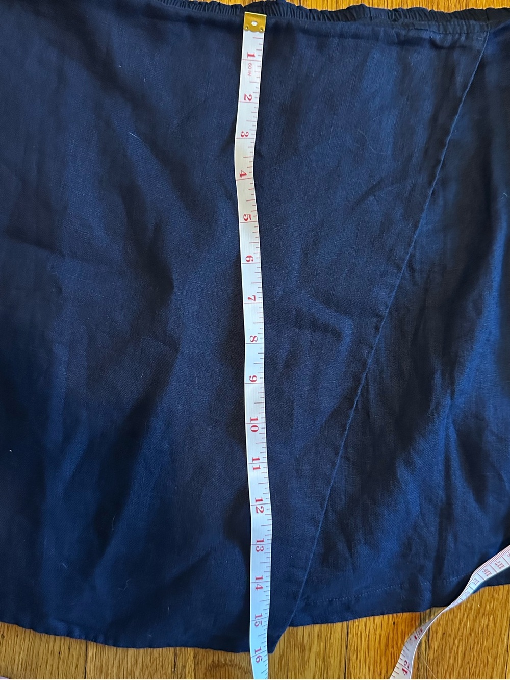 Quince 100% European Linen Skort - Picture 12 of 12